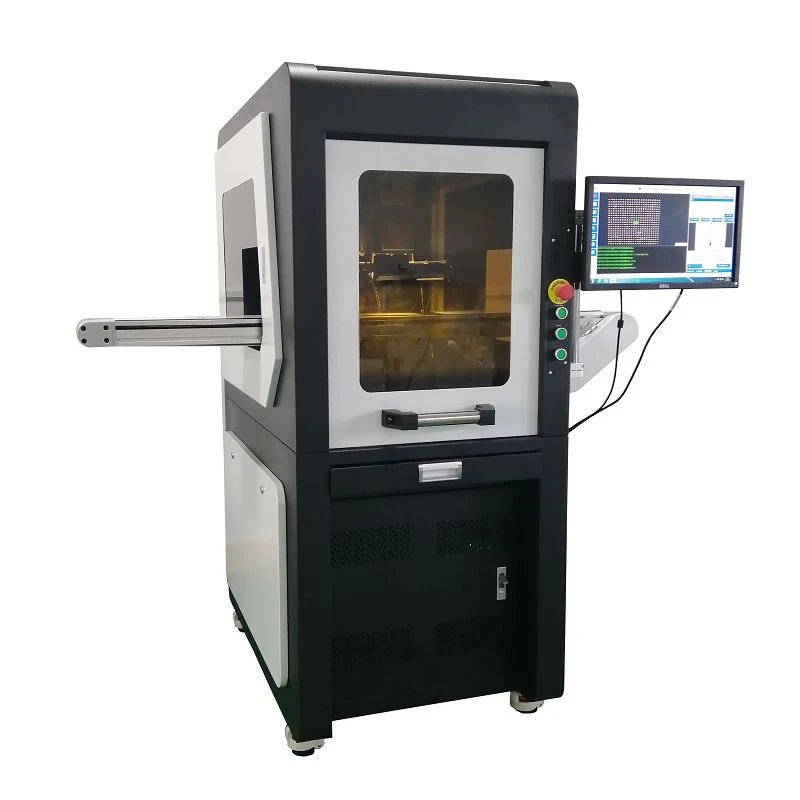 Macchina per marcatura laser a fibra con telecamera CCD