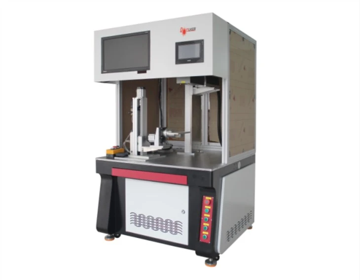 Macchina automatica per marcatura laser a fibra CNC