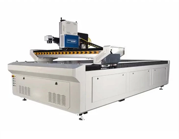 Marcatore laser in lamiera grande