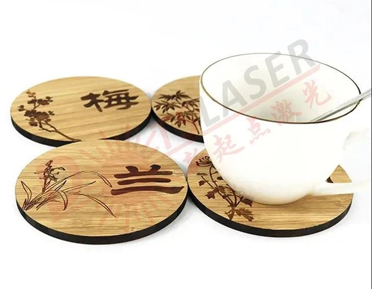 CO<sub>2</sub> Laser Engraving Coasters