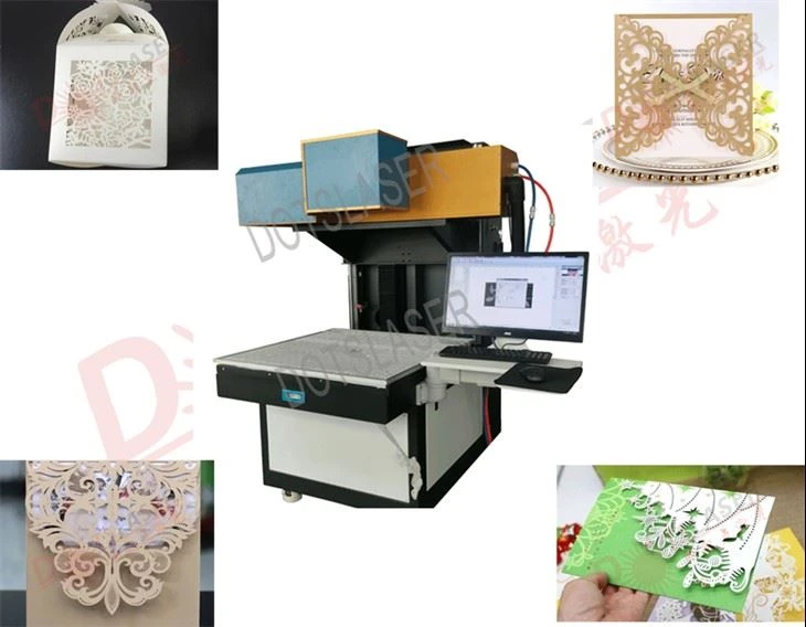 Macchina da taglio per incisione laser di carte Galvo
