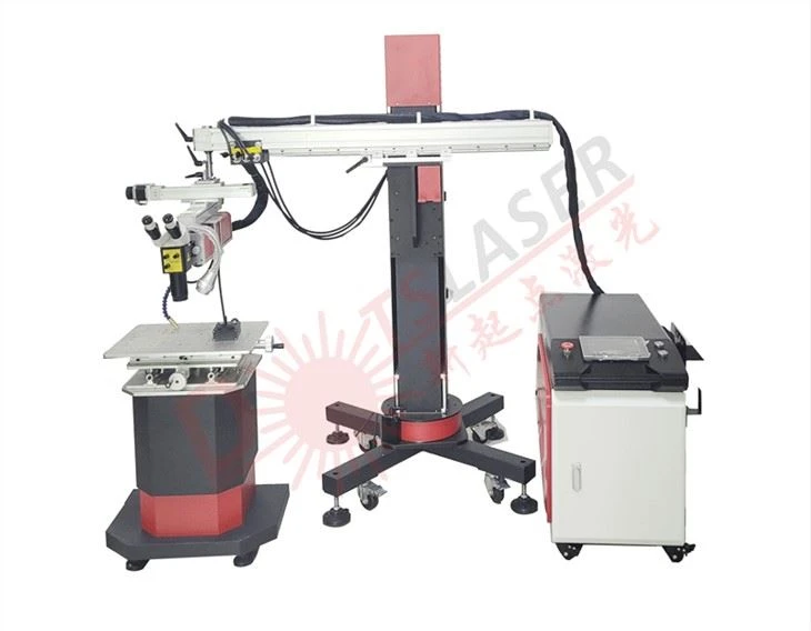Saldatrice laser a fibra per stampi