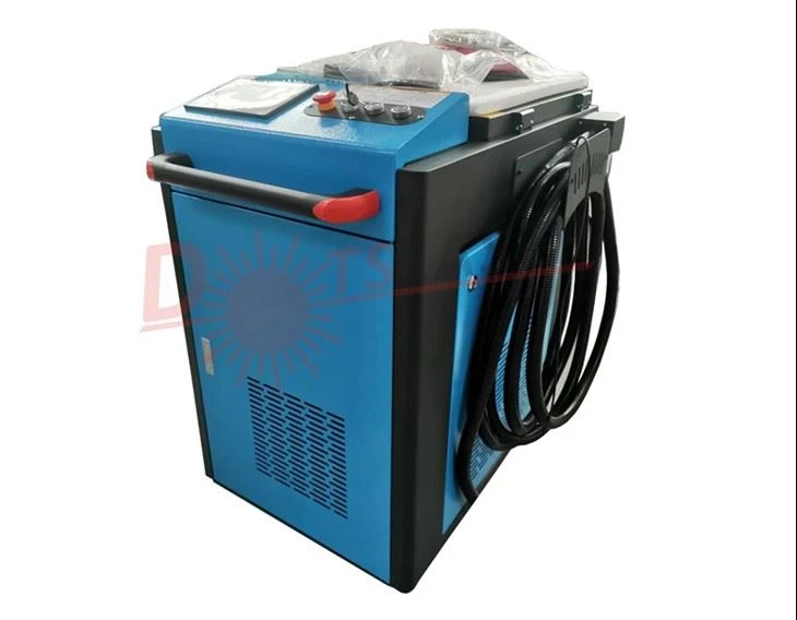 Saldatrice laser a testa oscillante