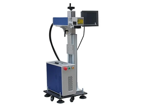 Macchina per marcatura laser volante in fibra