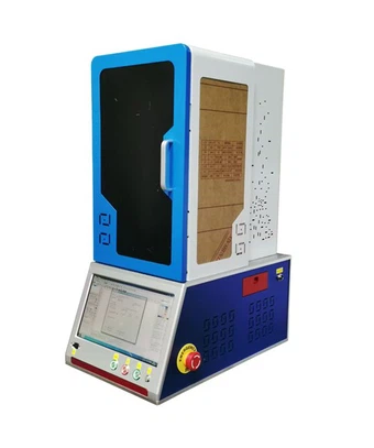 Macchina di marcatura laser di gioielli in sicurezza